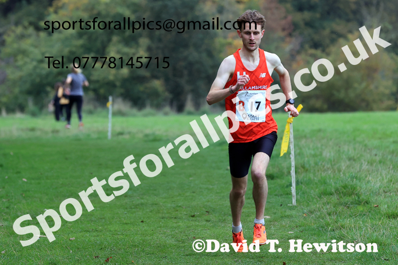 Senior Mens relay, 2025 Northern Cross Country Relays, Graves Park, Sheffield. Photo: David T. Hewitson/Sports for All Pics